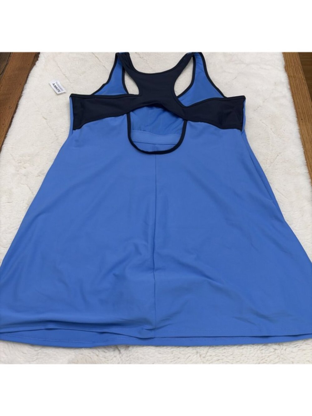 Old Navy Active Women’s 2X Powersoft Keyhole Athletic Dress NWT Blue - Picture 8 of 9